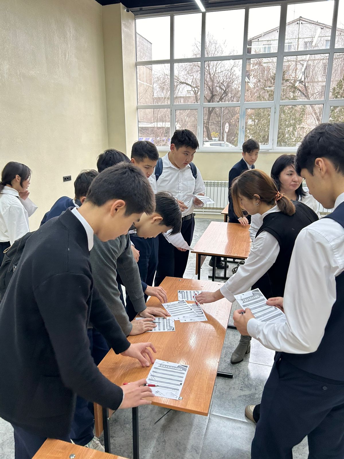 «Алматы политехникалық колледжінде » өткен, ашық есік күніне барып қайтты.