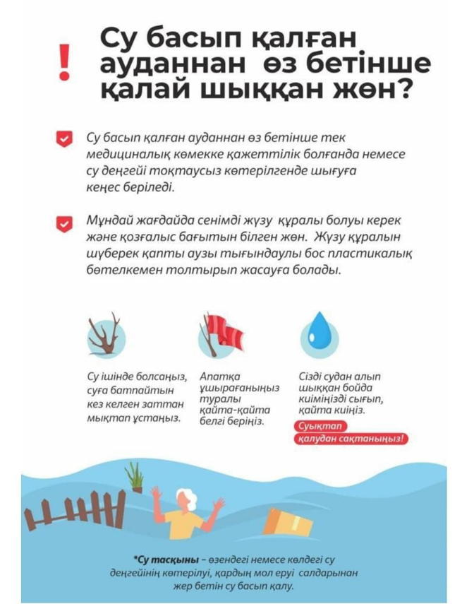 Су басқанда және одан кейін не істеу керегін білесіз бе? Су тасқыны кезінде есте сақтайтын 6 кеңес!