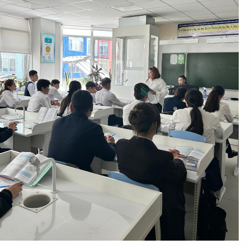 «Қайнар»  колледжінің белсенді  өкілі келді