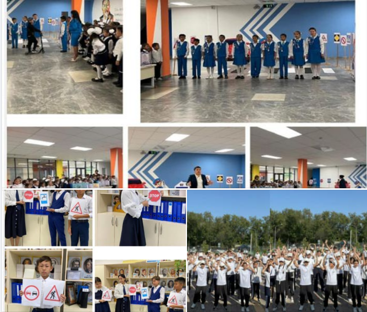 «ЖОЛ ЕРЕЖЕСІ» БОЙЫНША ФЛЕШМОБ өткізілді.