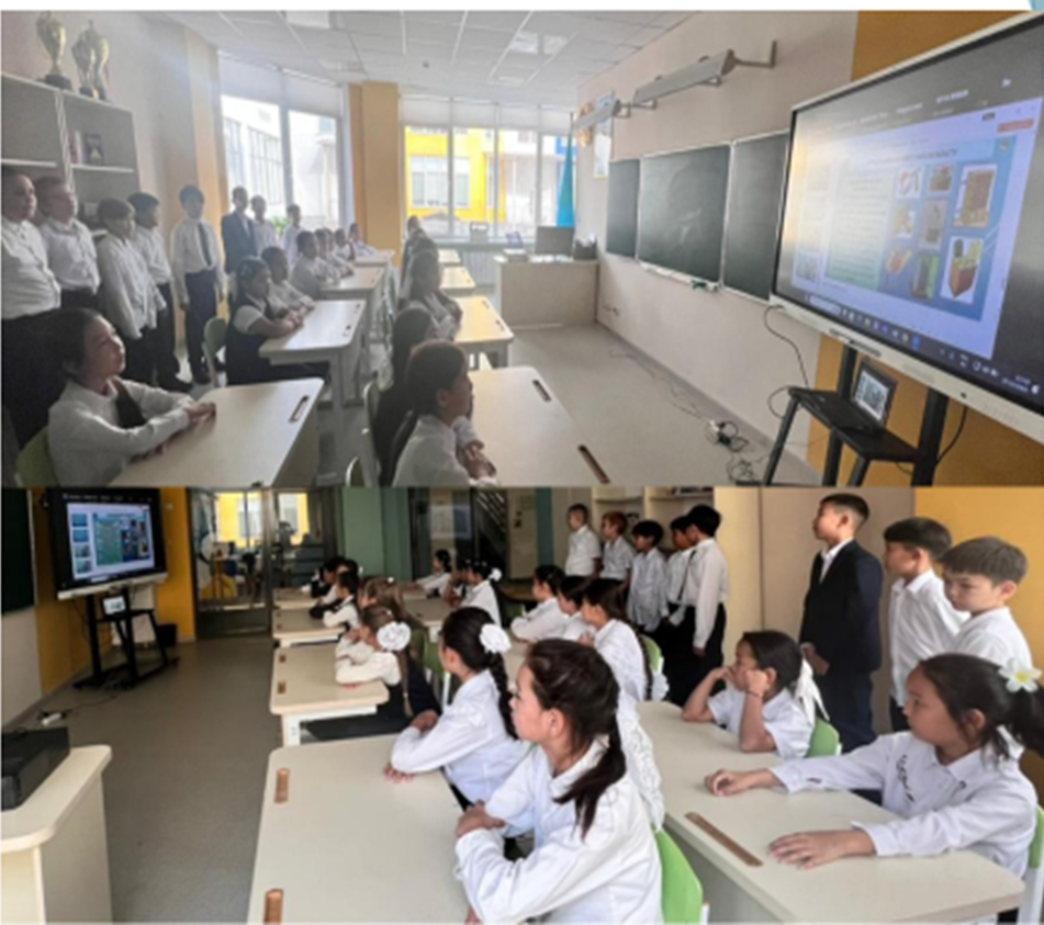 "Өскелең ұрпақ арасындағы қауіпсіздік мәдениеті"  қауіпсіздіктің алды алу сағаты өтті.