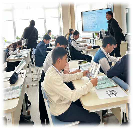 «Алматы құрылыс және менеджмент» колледжінің белсенді өкілдері келді