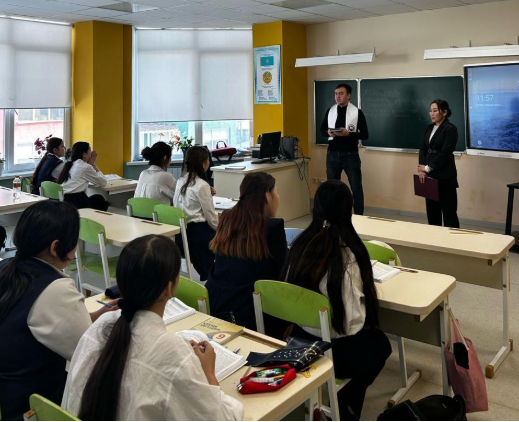 "Алматы технологиялық- қаржы және инновациялық-технологиялық" колледжінің өкілдері келді