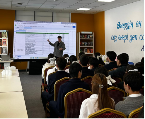 Қазақстан Республикасында оқытылатын мамандықтармен таныстыру, мамандықтар бойынша былтырғы мәліметке сүйеніп шекті балдармен оқушыларды таныстыру.