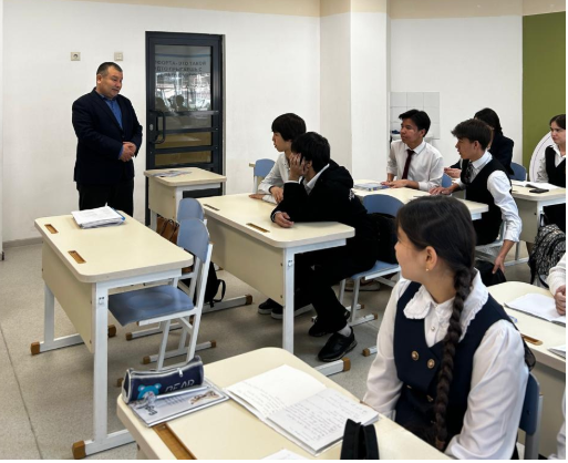 Алматы автомеханикалық колледжінің өкілдері келді