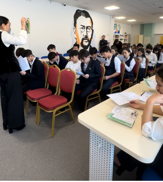 "Қазақ ұлттық аграрлық зерттеу университетінің өкілдері келді. "