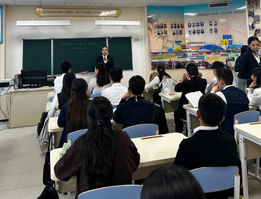 "Авиациялық  колледжінің өкілдері келді"