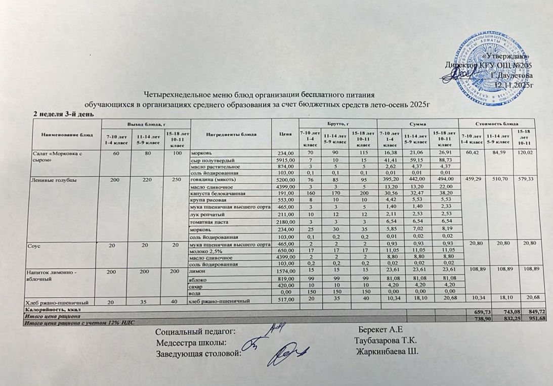 Ас мәзірі